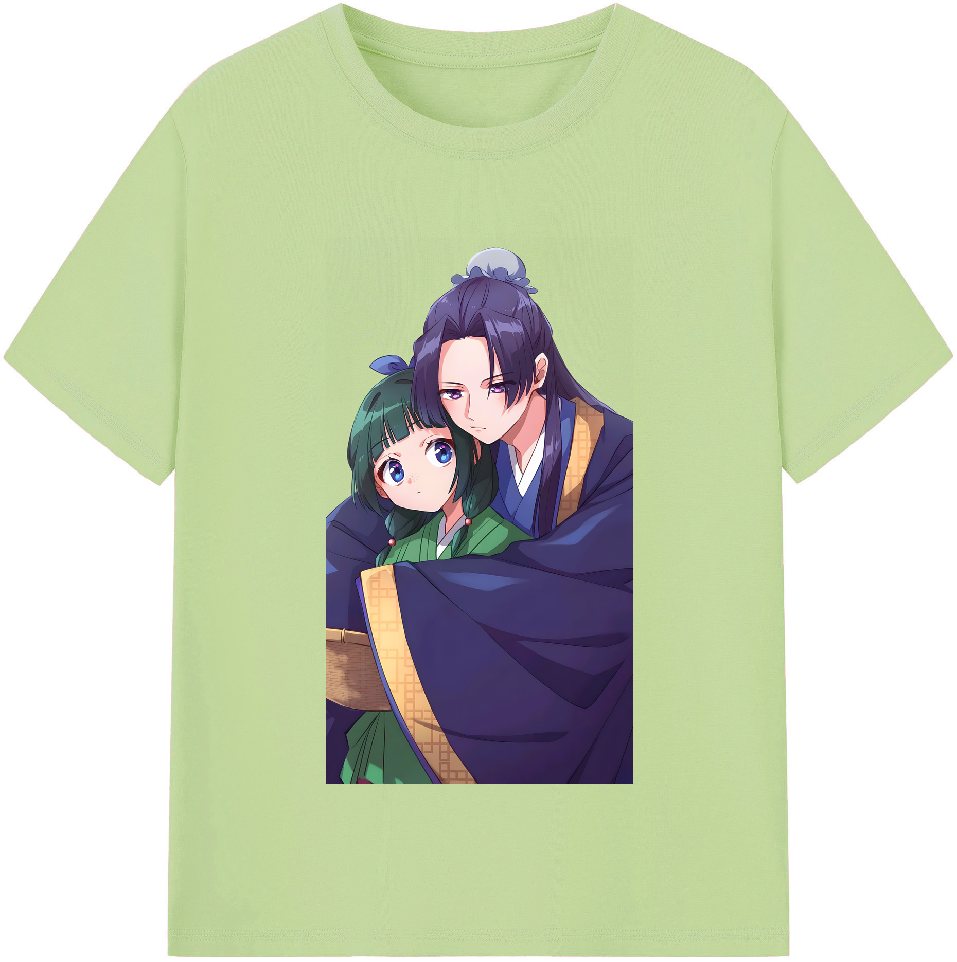 （画像用） 薬屋のひとりごと The Apothecary Diaries 綿100％半袖Tシャツ（フロントプリント）